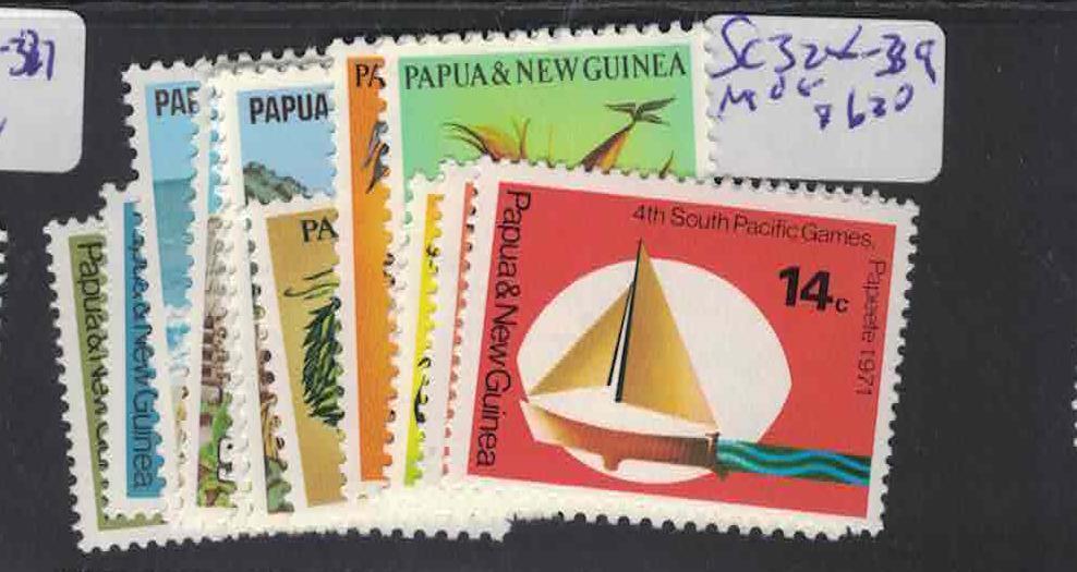 Papua New Guinea Sg 328-339 Mog (9gze)